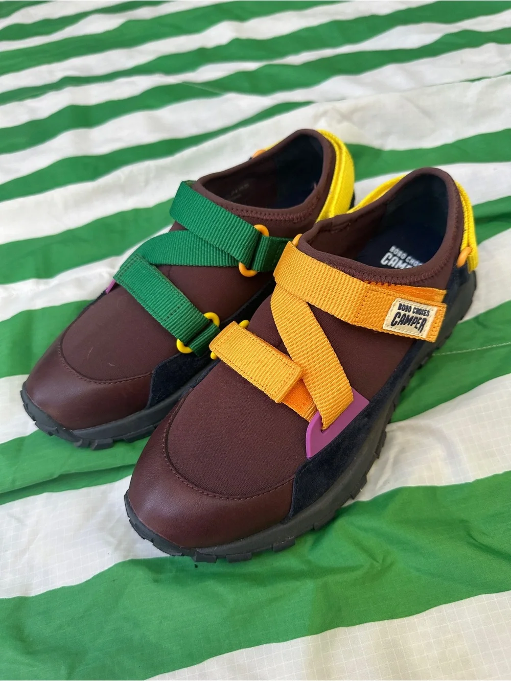 CAMPER x BOBO CHOSES Velcro neoprene sneakers